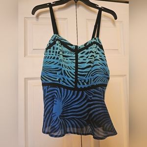 Nicole Miller Print Tank